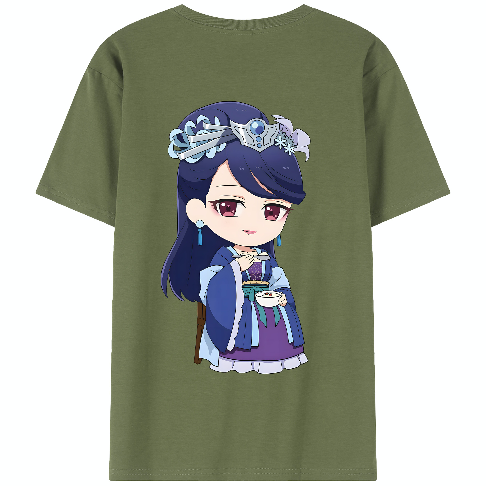 （画像用） 薬屋のひとりごと The Apothecary Diaries 綿100％半袖Tシャツ（背面プリント）